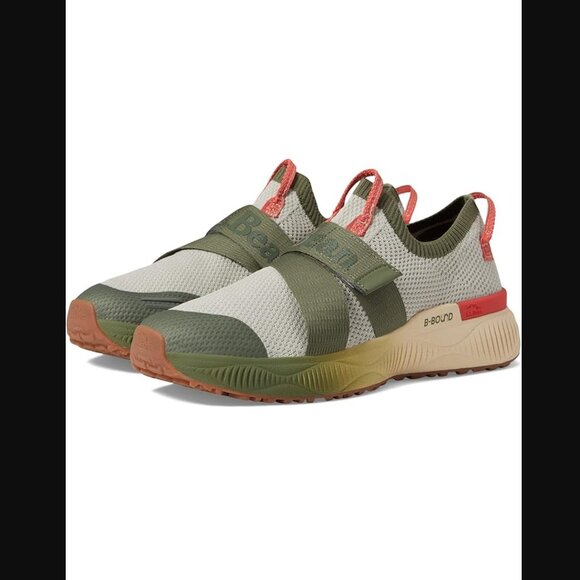 L.L. Bean Women's Dirigo Slip-On Sneaker, Silver Birch/Sage, 8 M - Picture 4 of 7